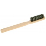 04016 - Stiff Grey Flat Style Cleaning Toothbrush