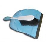 Plastic Nested Dust Pan and Brush