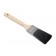 01161 - 2" Black Flat Sash Brush