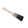 01163 - 2" Black Angular Sash Brush