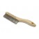 04156 - Plastic Handle Stainless Steel Wire Shoe Handle Brush